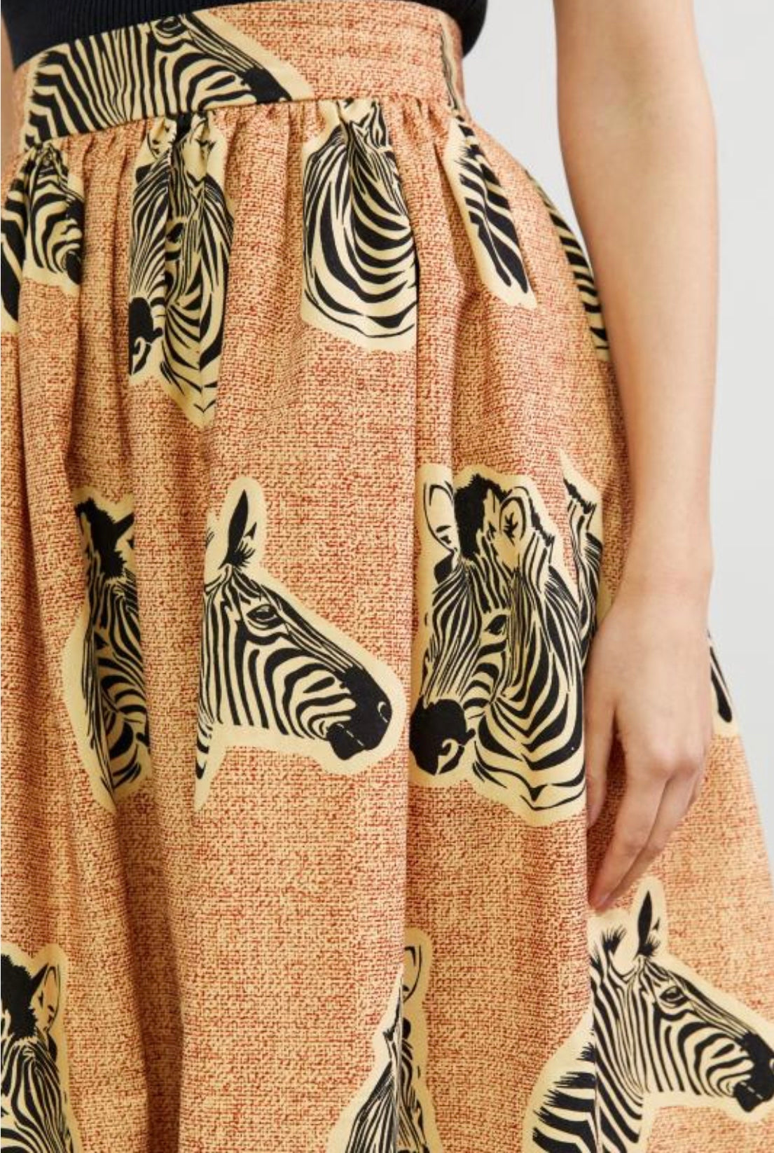 Zebra Full Skirt