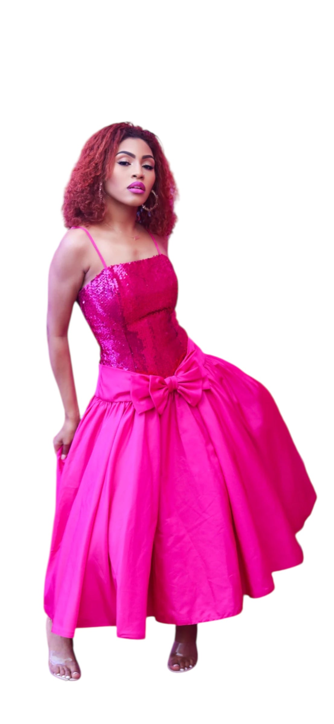 80's Pink Prom Dresses VINTIJ MARQUI 80's Pink Prom Dresses VINTIJ MARQUI