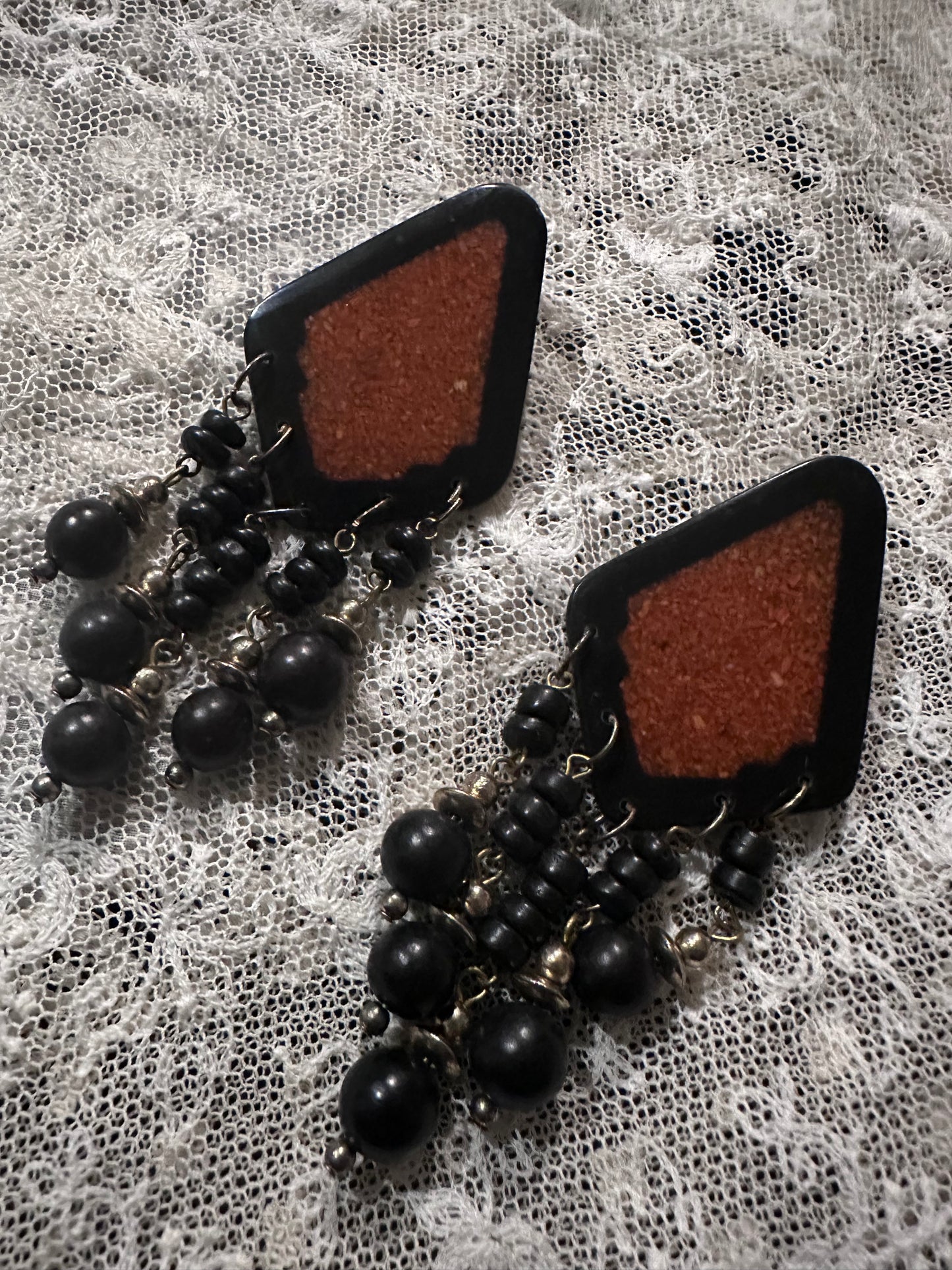 1980s Oversized Earrings