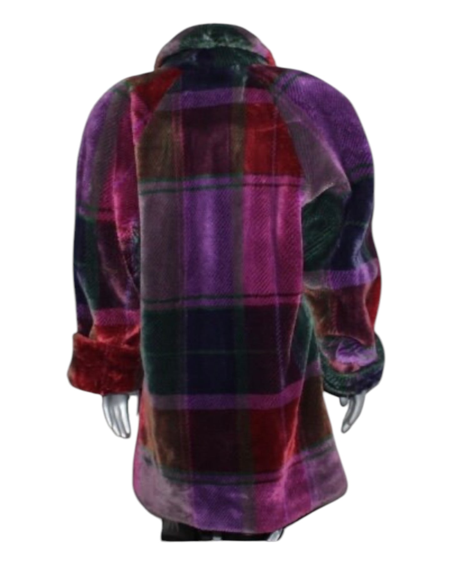 Regal Plaid Coat